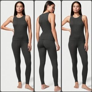Victoria Secret  Gray Tank and Leggings Set